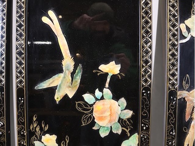 Decoratief paneel met inlegwerk (x3) - afbeelding 5 van  7