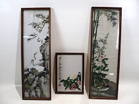 Decoratief paneel op doek (x3)