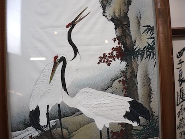 Decoratief paneel op doek (x3) - afbeelding 3 van  7