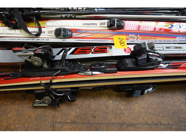Decoratief ski/langlauf materiaal - afbeelding 2 van  6