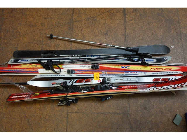 Decoratief ski/langlauf materiaal - afbeelding 5 van  6