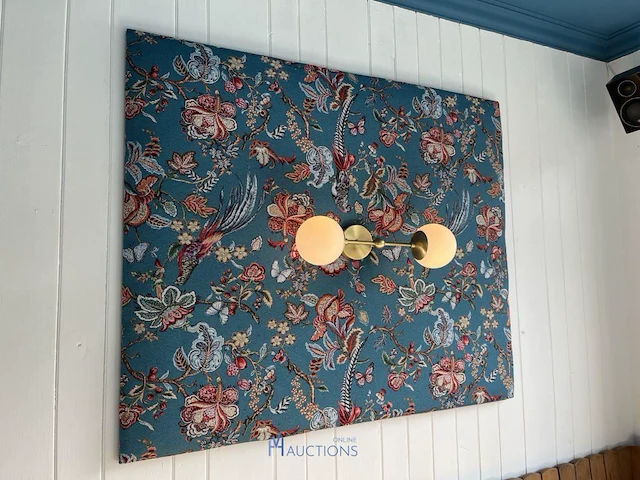 Decoratief wandpaneel met wandlampen - afbeelding 4 van  6