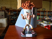 Decoratiefiguur frietzak h 45 cm - afbeelding 1 van  4