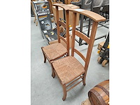 Decoratiemateriaal: kerkstoelen (2x) - afbeelding 4 van  4