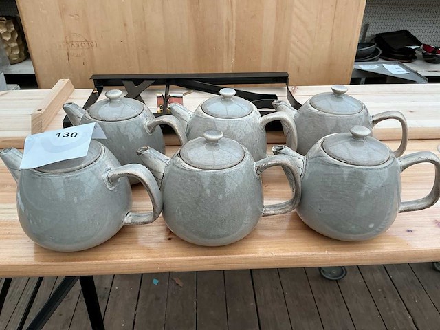 Decoratiemateriaal,koffie potjes (6x) - afbeelding 1 van  1