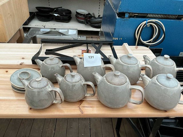 Decoratiemateriaal,koffie potjes (8x) - afbeelding 1 van  1