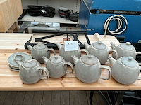 Decoratiemateriaal,koffie potjes (8x) - afbeelding 1 van  1