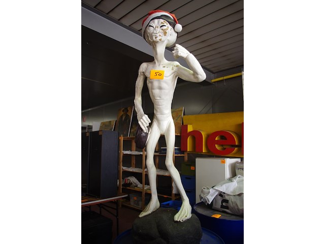 Decoratieve aliën pop - afbeelding 1 van  1