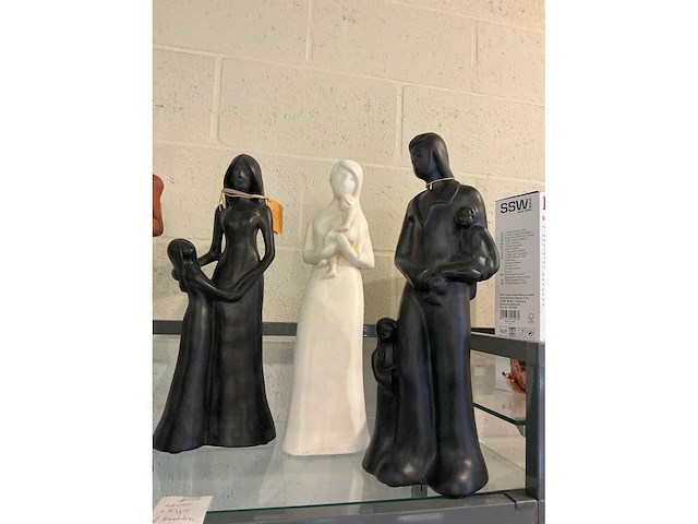 Decoratieve beeldjes (6x) tosal - afbeelding 5 van  5