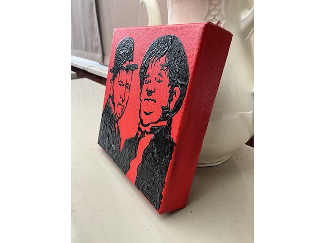 Decoratieve canvas laurel & hardy - afbeelding 3 van  3