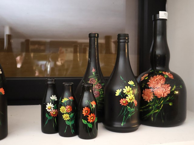 Decoratieve flessen (x6) - afbeelding 3 van  4