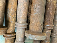 Decoratieve gietijzeren palen (10x) - afbeelding 1 van  2