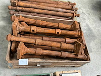 Decoratieve gietijzeren palen (14x) - afbeelding 2 van  5