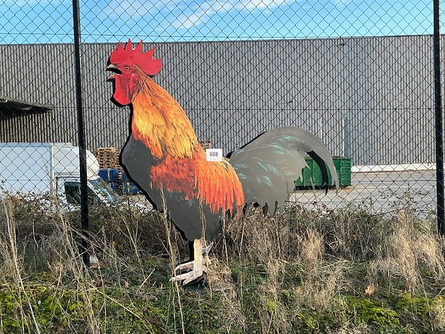 Decoratieve haan - afbeelding 1 van  3