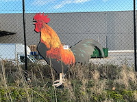 Decoratieve haan - afbeelding 1 van  3