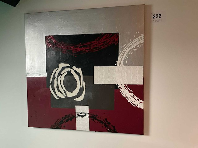 Decoratieve kader/canvas (3x) - afbeelding 1 van  4