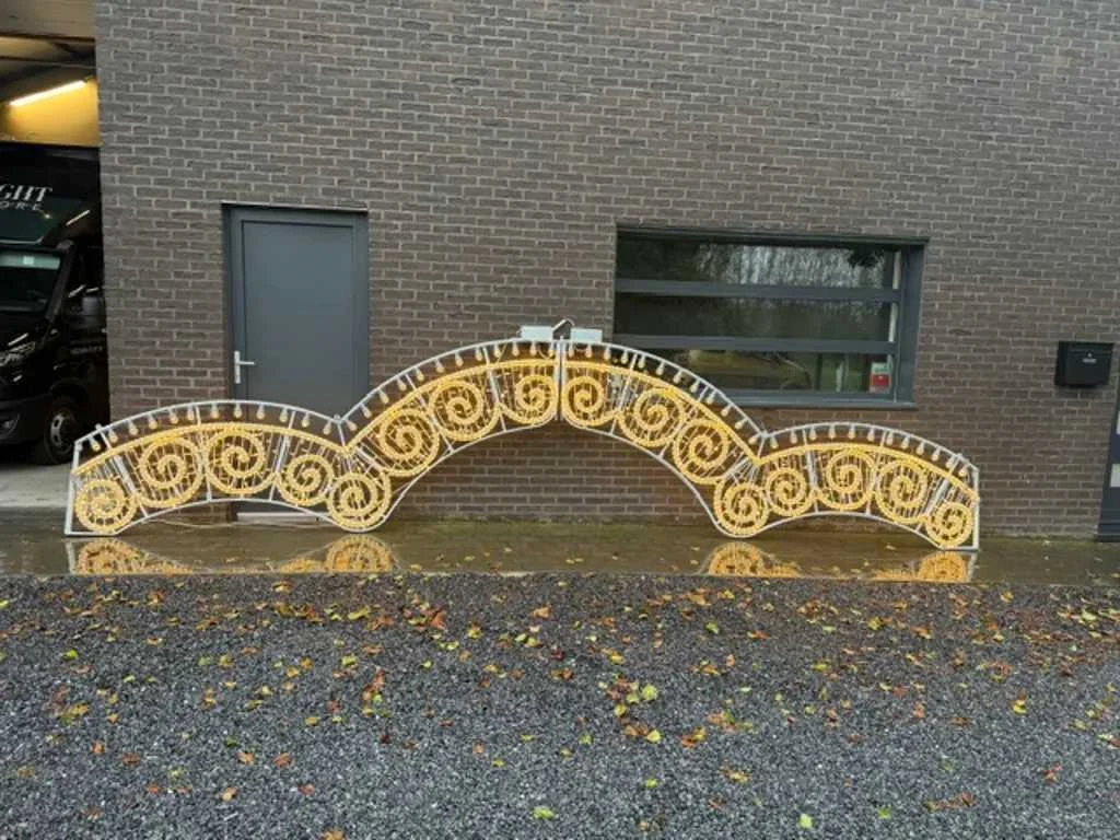 Decoratieve kerst- en stadsverlichting – unieke liquidatie van professionele lichtarmaturen