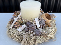 Decoratieve kerstkrans - afbeelding 1 van  1