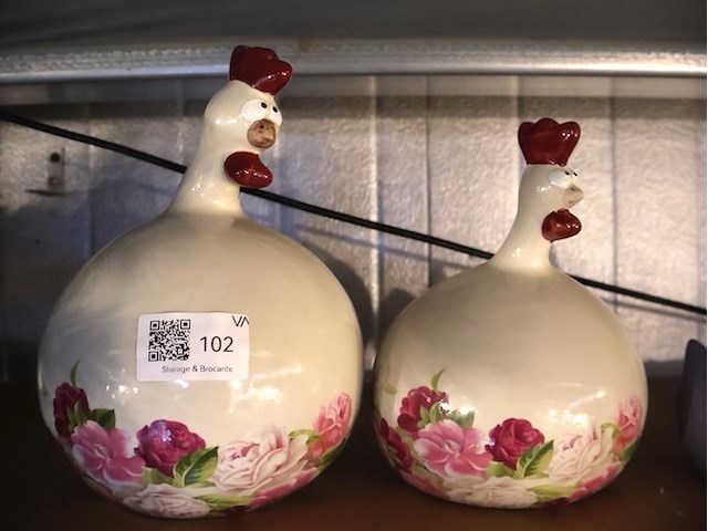 Decoratieve kippen - afbeelding 2 van  3