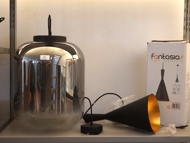 Decoratieve lamp (x2) - afbeelding 1 van  7