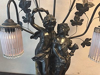 Decoratieve metalen lamp - afbeelding 4 van  5