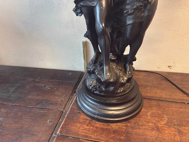 Decoratieve metalen lamp - afbeelding 5 van  5