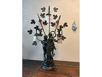 Decoratieve metalen lamp - afbeelding 3 van  5