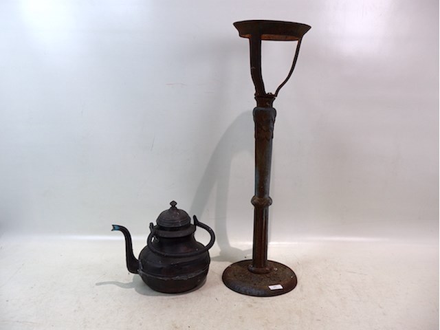 Decoratieve metalen voet - afbeelding 1 van  6