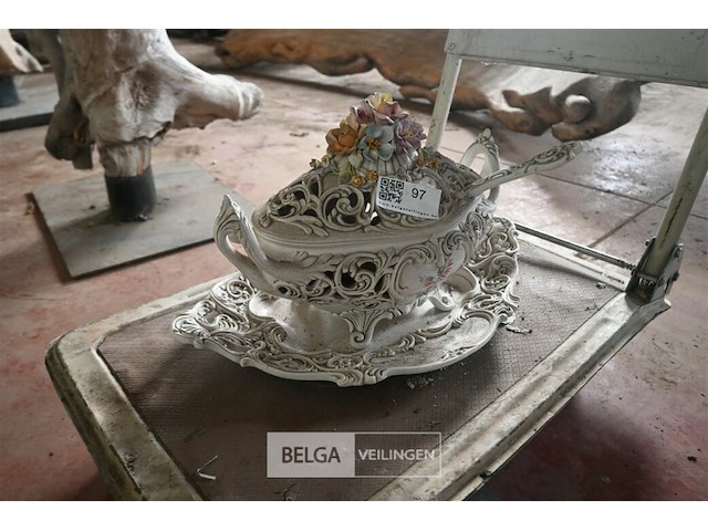 Decoratieve pot - afbeelding 1 van  4