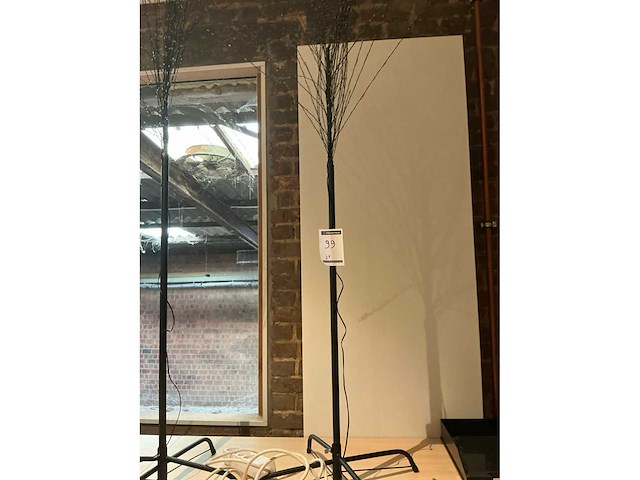 Decoratieve staande lamp (2x) - afbeelding 2 van  3