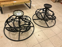Decoratieve staanders (2x) - afbeelding 1 van  3