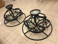 Decoratieve staanders (2x) - afbeelding 3 van  3