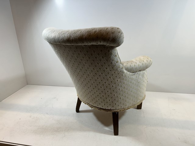 Decoratieve stoel met kussen - afbeelding 2 van  2