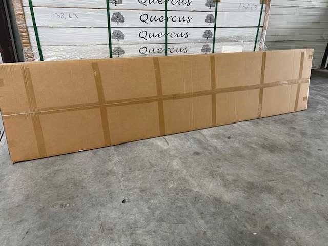 Decoratieve strip (12x) akoestisch wandpaneel zwart 2720x620x50mm - afbeelding 8 van  12