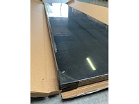 Decoratieve strip (14x) akoestisch wandpaneel zwart 2720x620x50mm - afbeelding 9 van  9