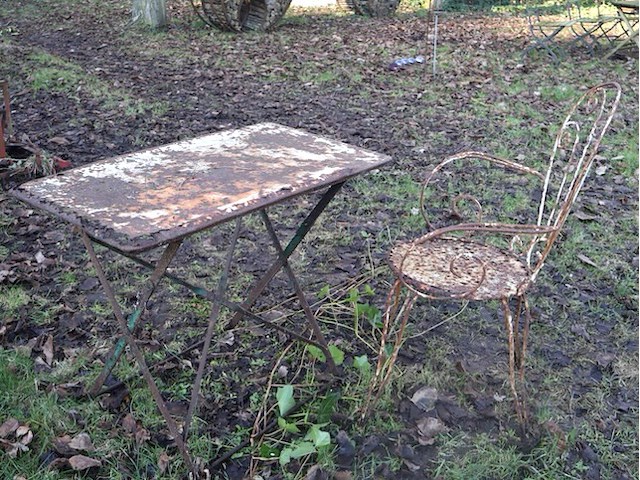 Decoratieve tafel - afbeelding 1 van  3