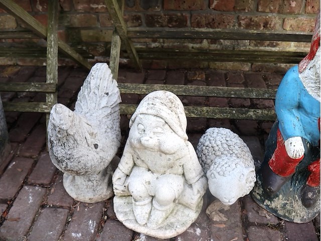 Decoratieve tuinbeelden (x5) - afbeelding 3 van  3