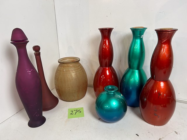 Decoratieve vaas 7 stuks - afbeelding 1 van  1