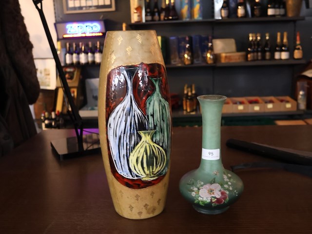 Decoratieve vaas (x2) - afbeelding 1 van  2