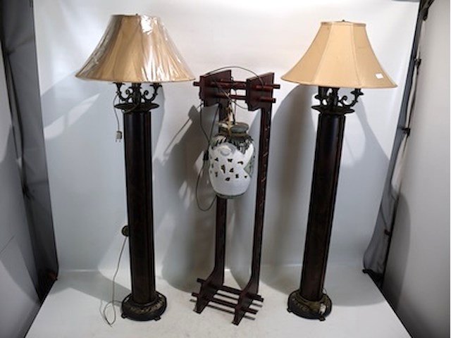 Decoratieve vloerlamp (x3) - afbeelding 4 van  11