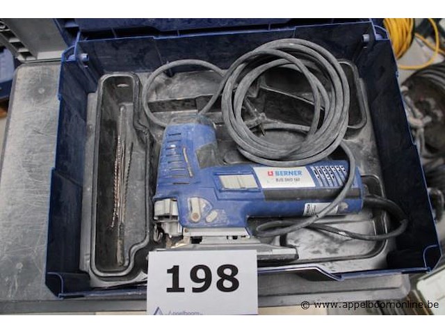 Decoupeerzaag - berner - bjs sho 160 toebehoren - koffer - afbeelding 1 van  2