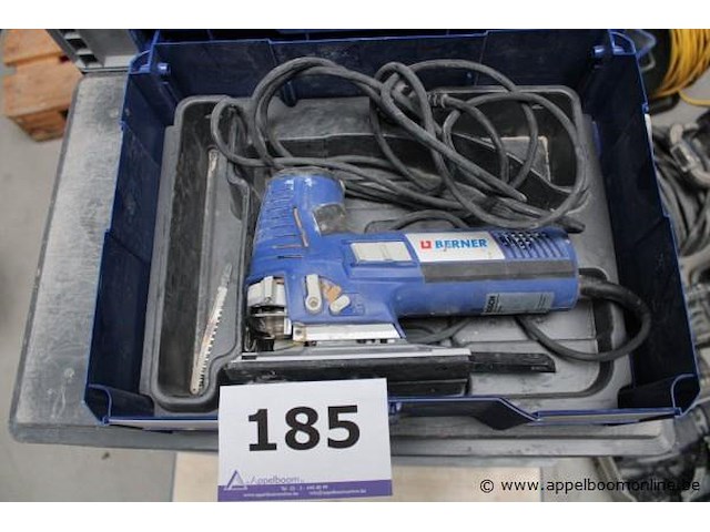 Decoupeerzaag - berner - bjssho160 800w toebehoren - koffer - afbeelding 1 van  2