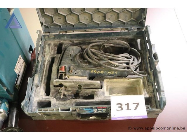 Decoupeerzaag - bosch - gst 150 ce toebehoren - koffer - afbeelding 1 van  2