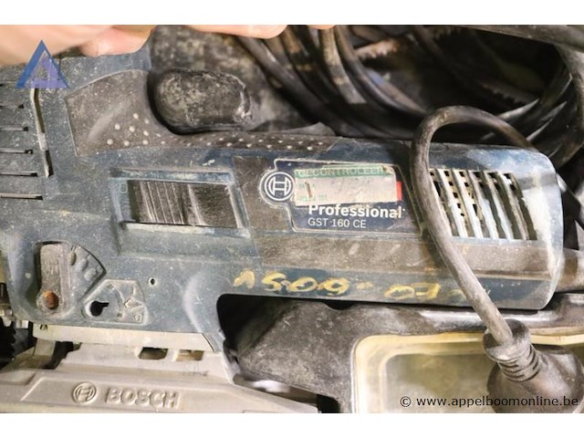 Decoupeerzaag - bosch - gst 150 ce toebehoren - koffer - afbeelding 2 van  2