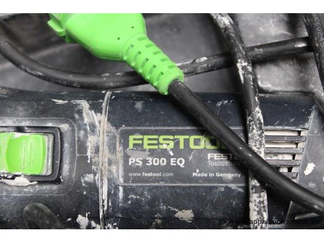 Decoupeerzaag - festool - ps 300 eq-plus toebehoren - koffer - afbeelding 2 van  2