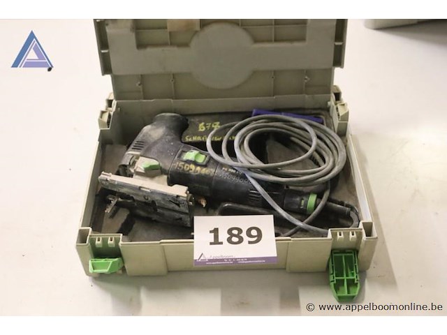 Decoupeerzaag - festool - ps 300 eq toebehoren - koffer - afbeelding 1 van  3