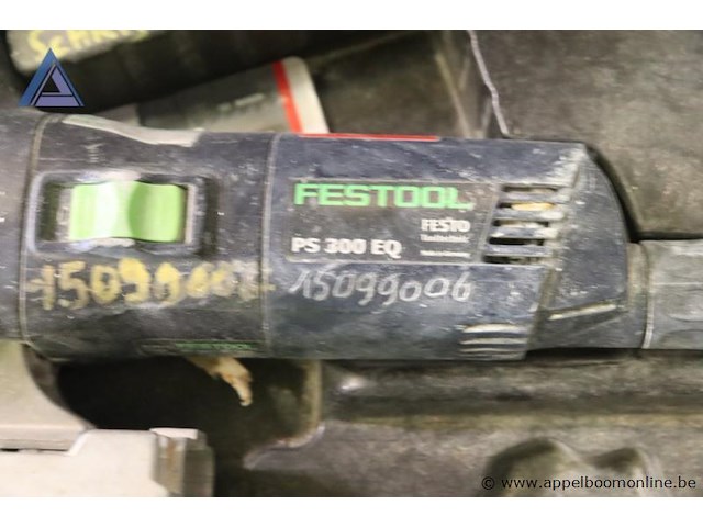Decoupeerzaag - festool - ps 300 eq toebehoren - koffer - afbeelding 3 van  3