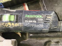 Decoupeerzaag - festool - ps 300 eq toebehoren - koffer - afbeelding 3 van  3