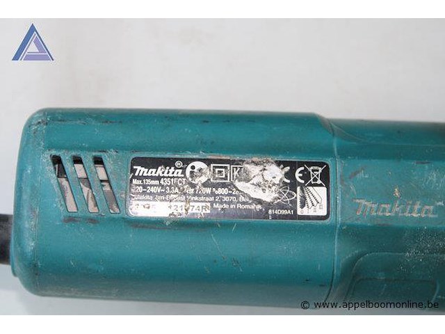 Decoupeerzaag - makita - 4350fct opbergkoffer - makita - afbeelding 4 van  4