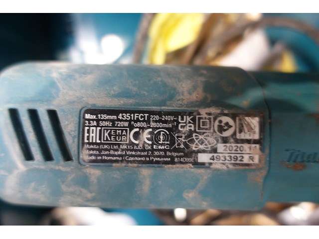 Decoupeerzaag makita - afbeelding 3 van  4